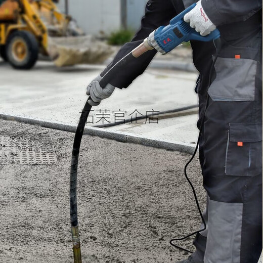 Dongcheng small portable concrete vibrating rod construction site vibrator cement vibrating rod 220V single phase Z1D-FF-35 [standard + 1.2-meter vibrating rod] 1200