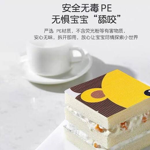 EHang Baby Climbing Mat Baby Crawling Mat is odorless, non-toxic, formaldehyde-free, game double-sided XPE folding mat for flooring, double-sided pattern 2 cm thick, random pattern 200CMx180CM (large double bed)