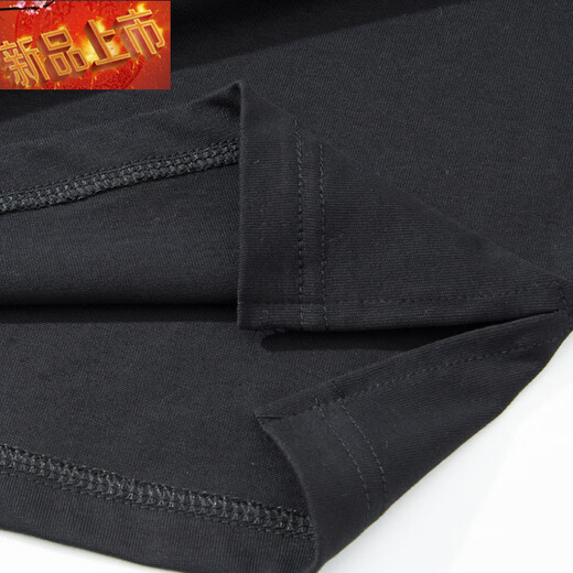 Doberman 2025 new summer plus size T-shirt for men short-sleeved sports sweatshirt for fat half-sleeved vest black 691 Mr. Song XL 120-140