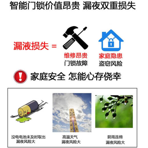 Z适用于三星指纹锁DR719密码智能门锁专用DURACELL5号碱性原装电池 4组16节