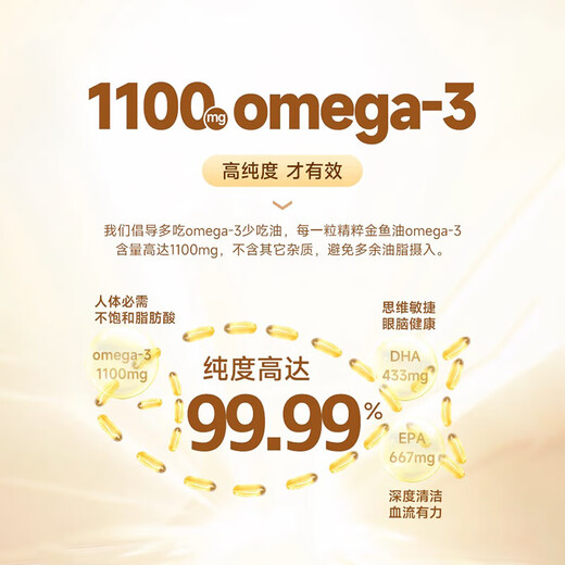 Webber Naturals Fish Oil High Purity Omega 3 Deep Sea Fish Oil 1390mg Fish Free Soft Capsules Imported in Canada Weibo Fish Oil 1390mg