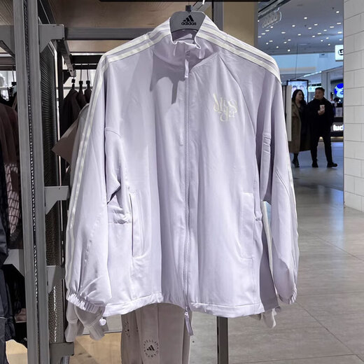 阿迪达斯（adidas）外套女装 春夏季新款DANCE JKT健身训练透气运动服时尚休闲服 JI9767 S