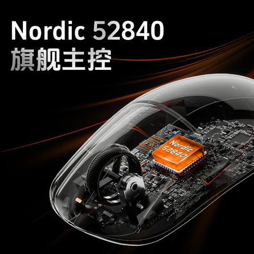 ATK Dragonfly A9 Wireless Mouse Gaming Gaming Office Mouse Wired/Bluetooth/2.4G/Star Flash Triple Mode Connection Lightweight Symmetrical Minimalist Engineering A9 White