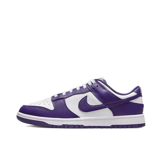 耐克（NIKE）Dunk Low男子白紫经典复古休闲板鞋DD1391104 DD1391-104白紫 42.5