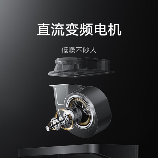 Xiaomi (Mi) Mijia европейский стиль преобразователей частот капюшона S10 Небольшой размер молчаливой самоочищающейся дымовой плиты Домашнее использование 26M всасывание 1050pa Большое статическое давление дымовая печь Установка Интеллектуальное восприятие европейского конвертера частоты Single Hood S10 S10 S10 жест.