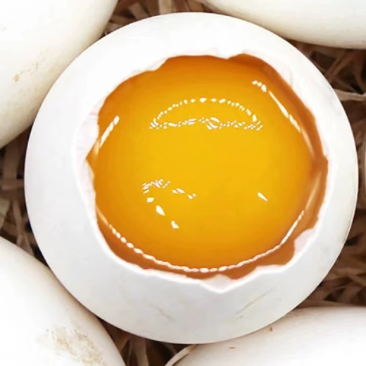 Fresh goose eggs for pregnant women, farm-raised free-range goose eggs, authentic specialty 12-piece breakfast supermarket fresh gift box, 12-piece large goose egg gift box (80-100g each) Fresh goose eggs for pregnant women, farm-raised free-range goose eggs, authentic specialty 12-piece breakfast supermarket fresh gift box, 12-piece large goose egg gift box (80-100g each)