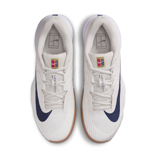 
Nike (NIKE) official VAPOR PRO 3 men's tennis shoes autumn breathable lightweight cushioning sports FZ2161 100 peak white 42.5