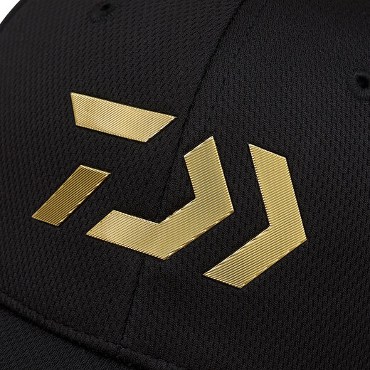 DAIWA Spring/Summer 25 DC-9025CS Breathable Mesh Baseball Cap Sunshade Fishing Cap Outdoor Sports Peaked Cap Black One Size