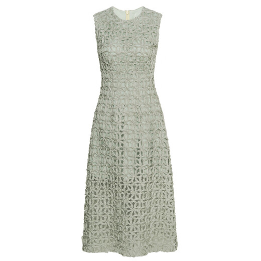
ROEYSHOUSE ROYYSHOUSE Temperament Green Sleeveless Dress Women's 2025 Summer New High-end Light Men's Slim Skirt 12040 Green 2XL
