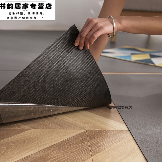 Lipvc Sticky Floor Leather ins Internet célébrité rétro de carreaux de plancher en marbre simples sortant le magasin de maison 6627 épaissis épaissis résistants à la fumée 1 pièce 800x800mmx1,8 mm