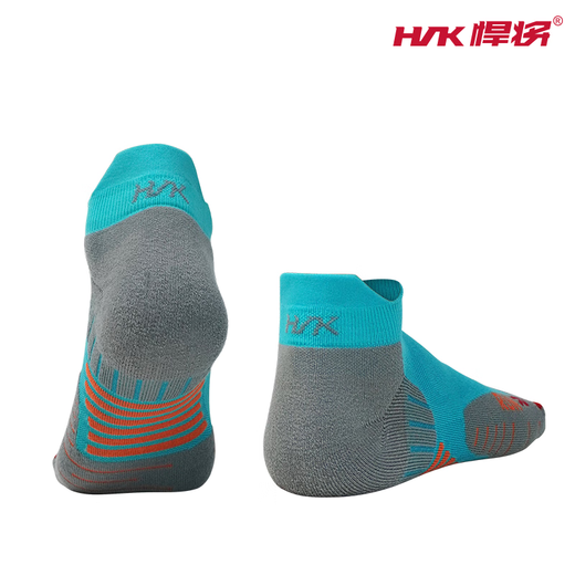 HNK (HNK) Professionelle Laufsocken für Männer und Frauen Marathon Running Socken Handtuchbodenkompressionssocken Feuchtigkeit, die atmungsaktive, schnell trocknende Sportsocken absorbieren.