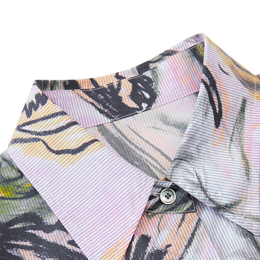 JNBY [Same Model in Shopping Mall] 25 summer new shirt cotton loose long sleeves 5P421564H 690/pink XS