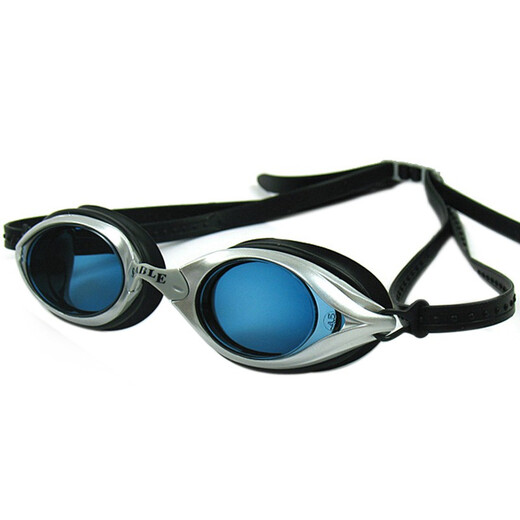 Sable imported professional myopia swimming goggles for men and women waterproof and anti-fog swimming goggles left and right with different degrees 1000 height 101PT myopia silver