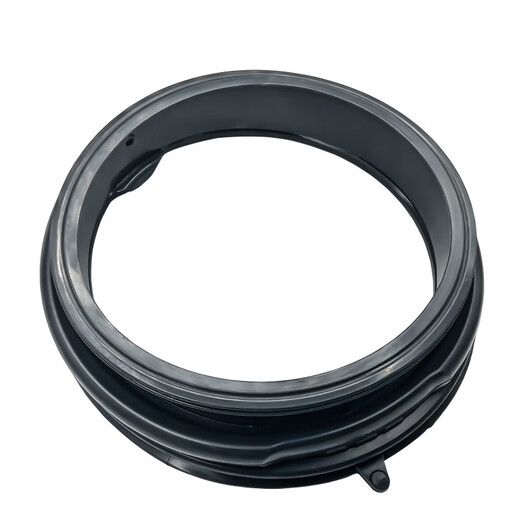 Yaying geeignet für Haier Drum Waschmaschinen Tür Siegel XQG100-BDX14756gu1 Dichtungsring Gummi-Ring-Beobachtung Fensterkissen Neues Original 601l Schwarz