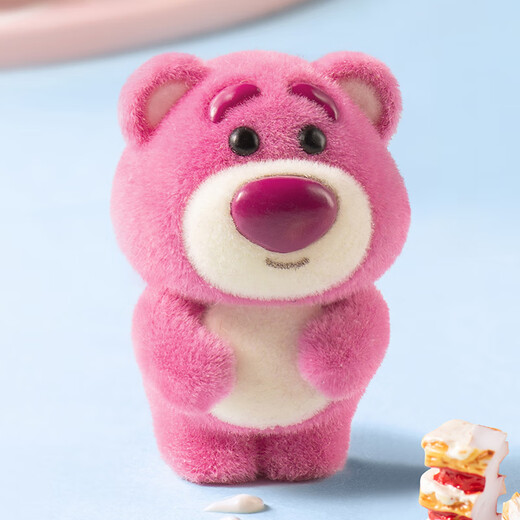 名创优品（MINISO）迪士尼草莓熊系列迷你粒盲盒手办桌面摆件玩具生日礼物男女
