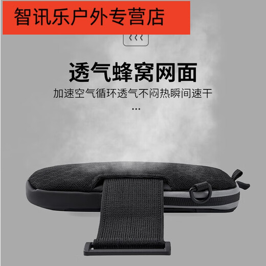 Shantou Lincun running mountaineering mobile phone arm bag outdoor sports pu leather waterproof 7-inch arm strap fitness cycling outfit sky blue