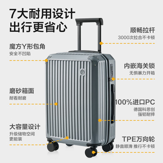 NetEase carefully selects light and tough zipper Rubik's cube box PC zipper box travel large capacity trolley box anti-fall sturdy business trip student box Kaiyun Red NEW 20 inches