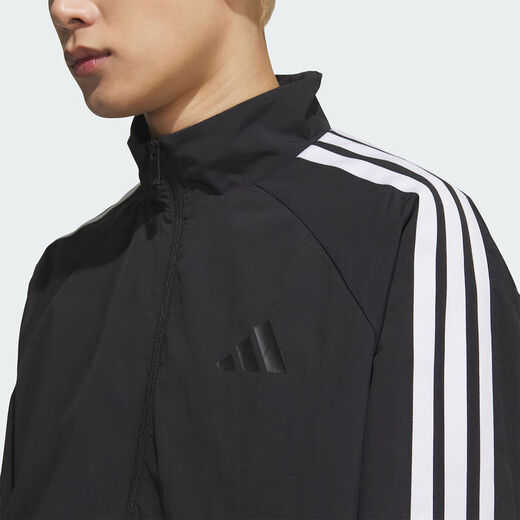 adidas [阿时者] Herrenlag-Ärmeln Sport und ungezwungene lose Jacke Einfache vielseitige Jacke KC3892 Farbe xl