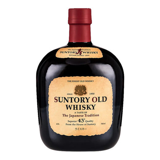 三得利日本直邮SUNTORY 老牌调和型威士忌进口洋酒 43度700ml无盒款