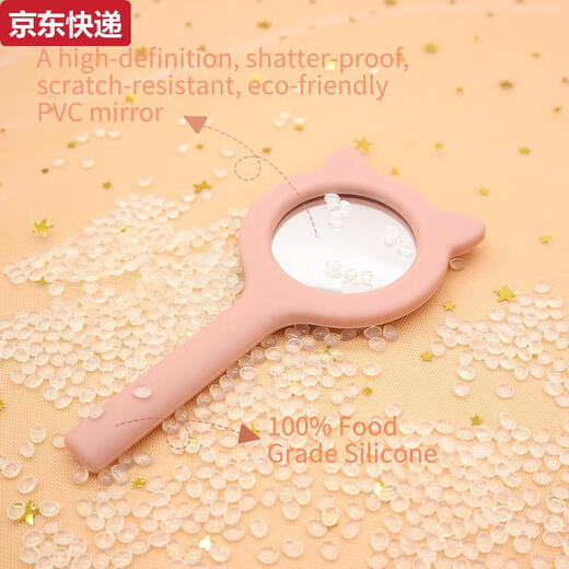 嘉识儿童硅胶仿真过家家化妆玩具套装仿真口红生日礼物女童爱美玩具 化妆玩具