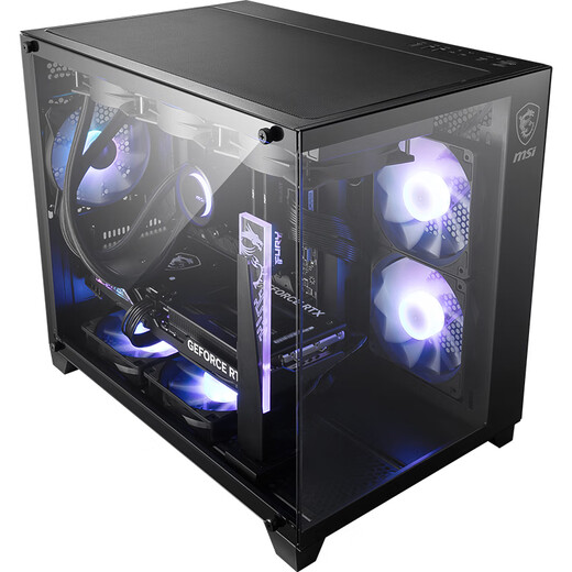 MSI Core i5/i7 14600KF/14700KF/5060Ti/5070Ti desktop assembly machine game e-sports Delta mobile computer host DIY complete machine sea view room configuration two 14700KF box丨16G丨512G丨No card