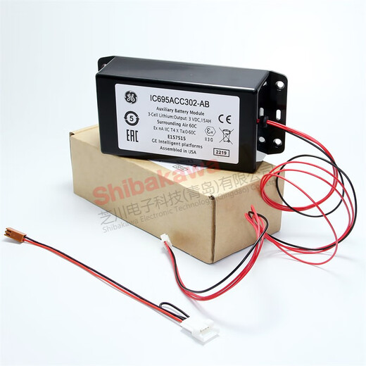 
Fanuc Ge Fanuc IC695ACC302 IC695ACC302-AB 3V battery module Lithium battery