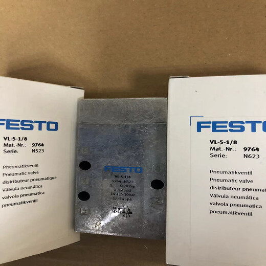 Válvula de control de aire Festoolfesto VL-5-1/8-1/4-1/2-3/8-B9764 14294 9199 31000 14952 VL-5-1/29445