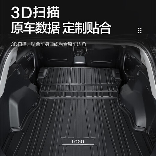 Maikosway подходит для Buick GL8 Trunk Pad Bad Bad Pad, экологически чистая водонепроницаемая TPE с царапиной, устойчивая к износостойкой водонепроницаемой защитной защитной площадке 17-25 Buick GL8ES28T/653T LU Zun