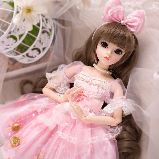 Doris (Doris) 60 cm Barbie Große Geschenkbox Mädchen BJD DUSG 3-6 Jahre alte Dressup Kinderspielzeug Mädchen Geburtstag Geschenk