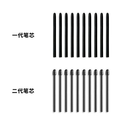Bevorzugter Wacom Writing Board CTL472 672 6100PTH460 660 Standard Standard der ersten Generation der ersten Generation der zweiten Generation Universal Stift Tipps Black Hard Refill 10 Lieferung von Kernwechsel