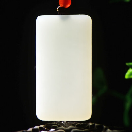 Puede jade o solicitar, el colgante de jade jade hetian, el plato de paz de jade blancos de cordero se puede grabar, colgante de jade, seis M9922Z
