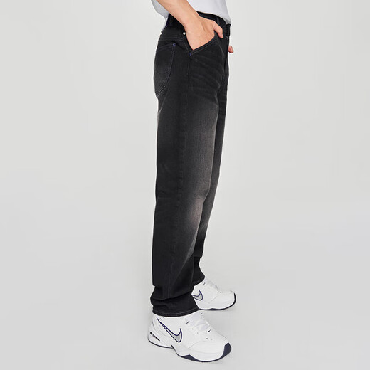 Lee Shopping Mall gleich 25 Frühlings- und Sommer Neue Produkt 753 Komfortable Mid-T-T-Mid-T-Mid-T-Taziist Ha. Black Grey Herren Jeans Black Grey 34