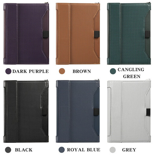 VANLEMN Danish Business Passport Bag Travel Multifunctional Passport Clip Card Bag Blue