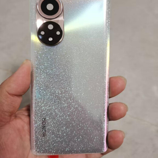 Honor JD Express suitable for 50 original back cover 50pro original mobile phone back case 50se original battery glass Honor 50 bright black glass back cover with frame lens