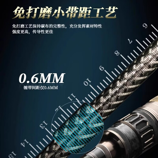 CRONY国礼科尼24款大师典藏五代路亚竿枪直柄鲈鱼鳜鱼翘嘴虫竿远投竿 2.06m 虫系MCC5-692M枪柄2节