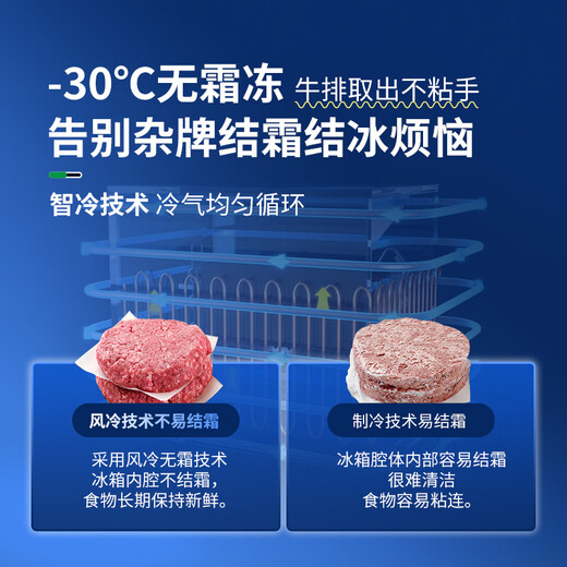 海力雪冷冻冰柜商用大容量卧式家用冷藏冷冻两用单温双温展示柜保鲜柜雪糕柜 【688双温 一边冷藏一边冷冻】长1.7m
