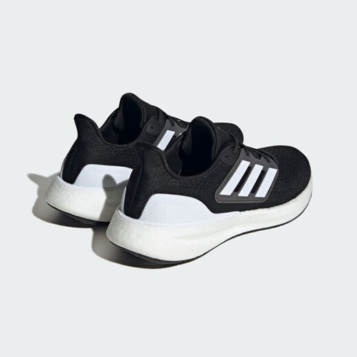 阿迪达斯 （adidas）官网官方跑步鞋男鞋 2025春季新款减震运动鞋轻便透气低帮休闲鞋 IF4839黑白 39