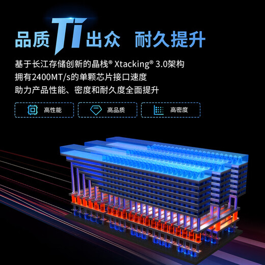 致态（ZhiTai）长江存储 2TB SSD固态硬盘 NVMe M.2接口 Ti600系列 (PCIe 4.0 产品)