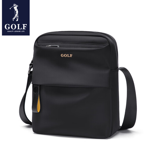 Bolso de hombro de golf (golf) bolso para hombres bolsas de caramelo casual oxford tela bolso para hombres 2025 nuevo lienzo moderno mochila negra
