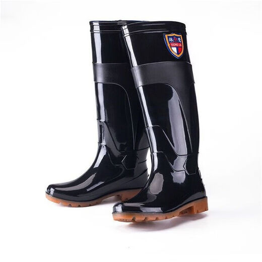 Xianzheyi 3291 personnes collectionner le mâle Egret étendu des chaussures d'eau masculines bottes de pluie du chantier de construction antidérapant des hommes de pluie à tube super haute