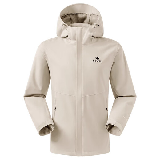 Camel (CAMEL) outdoor jacket single-charge windproof and waterproof mountaineering jacket for men and women Zeus 3538A5