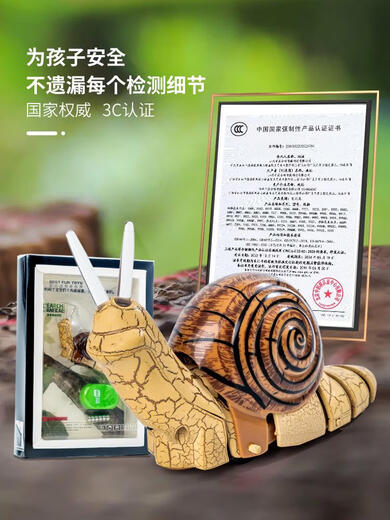 Fernbedienung Elektrische Schnecke Simulation Spielzeugmodell Kreative Little Boy and Girl Intelligent Kinderspielzeug klassische Version - Fernbedienungs -Ladybug -RED -Modell 9922+ Schrauben offizielle Standardkonfiguration