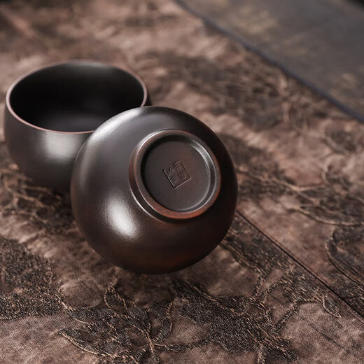 Zhexuan Purple Pottery Household Kung Fu Tea Maker Set Tea Cup Fengming Teapot Rotating Gift Box Practical Gift for Elders