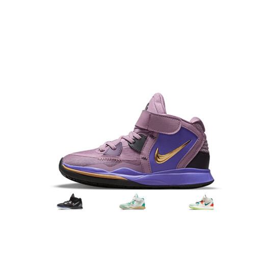 Nike (Nike) Niños Kyrie 8 Infinity Irving 8 Cambas de choque de choque Sports Basketball Basketball Shoes DM3895-410 28 Tamaños