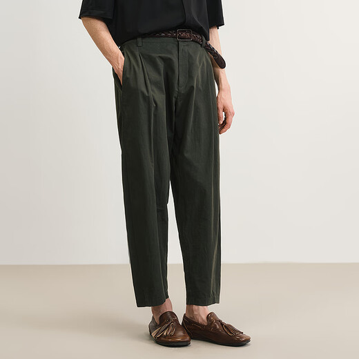 
Sketch men's clothing 2025 summer new product casual pants trousers scimitar pants loose 9P6E12530 340 black and green S