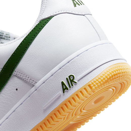 耐克（NIKE）休闲鞋男鞋2025夏季新款运动鞋AF1空军一号轻便时尚低帮板鞋 FD7039-101白绿 43