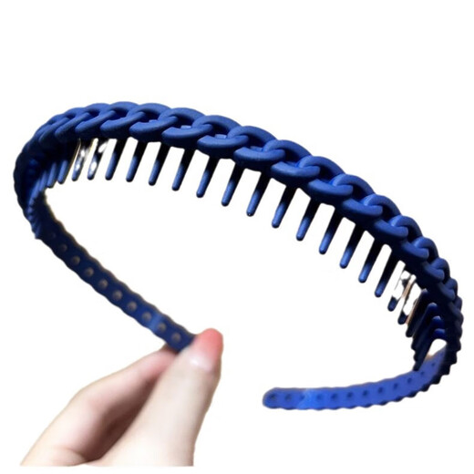 
FGHGF sweet and versatile headband for women's face washing, non-slip hair bundles for simple portable new style bangs hair band hair band hair accessories Simple plastic headband (random color) 1 piece