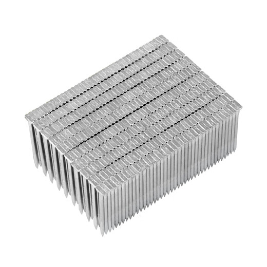 Huxin Steel Nails Pneumatic Gun Nails Decoration Trunk Concrete Cement Nails Steel Nails ST18 25 32 38 45 50 64 Carpentry Nails Air Nails ST38 (400 pieces/box)