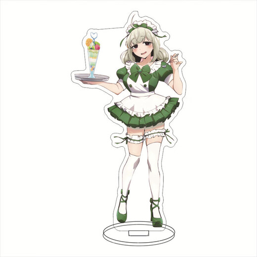 Acrylic ornaments are looking forward to becoming a magical girl maid acrylic big stand desk ornaments two-dimensional acrylic style. They look forward to becoming a magical girl style 6167