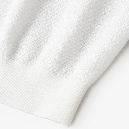 Maimeng [Off-off-shelf] MM Maimeng Shopping Mall same summer light cardigan with white wool sweater 5E523S831 White L